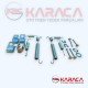Honda Civic Rear Brake Shoe Fitting & Spring Kit (1983 - 1995)